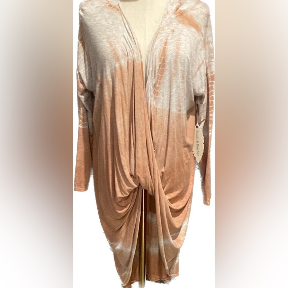 Tie dye knot tunic